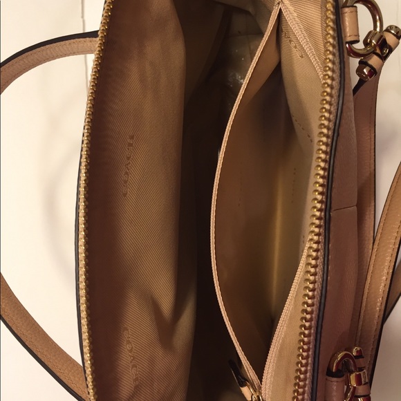 Coach Convertible Leather Shoulder Bag - Picture 2 of 2